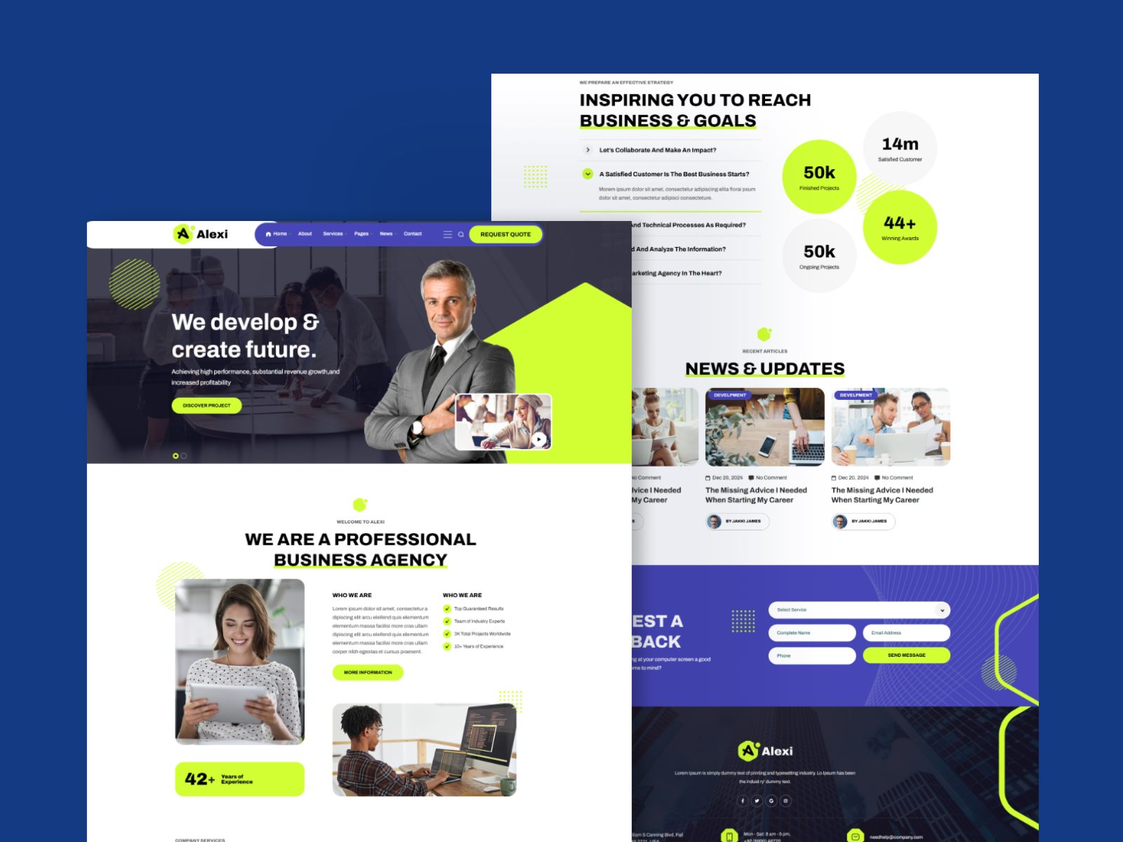 Alexi – Business Consulting & Services Multipurpose HTML Template