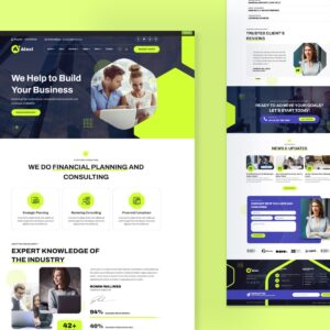 Alexi – Business Consulting & Services Multipurpose WordPress Theme