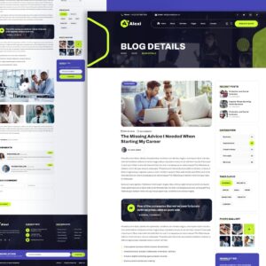 Alexi – Business Consulting & Services Multipurpose PSD Template