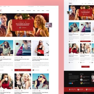 Welkit – Personal Blogging PSD Template